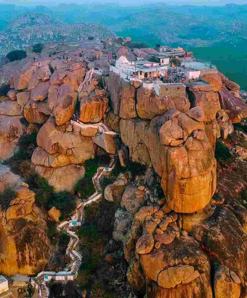 Anjanadri Hill in Hampi