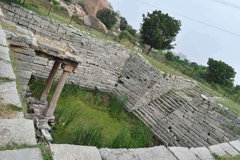 An ancient well located near the temple