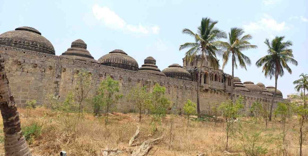 Backside view of the Elephant's Stable