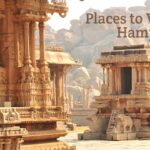 Best Tourist Places to Visit in Hampi (in this image have hampi's most famous icon stone chariot)
