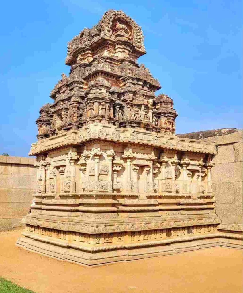Devi shrine on the northern side of the temple complex