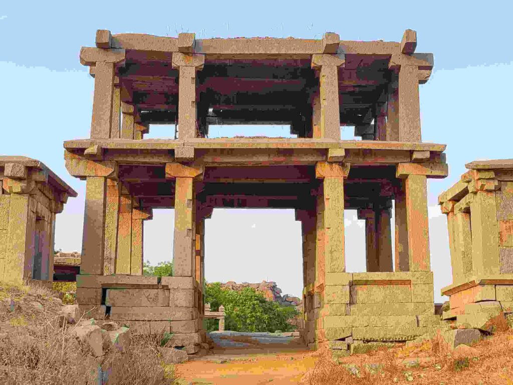 Double-Storeyed Mandapa near the Vittala Temple