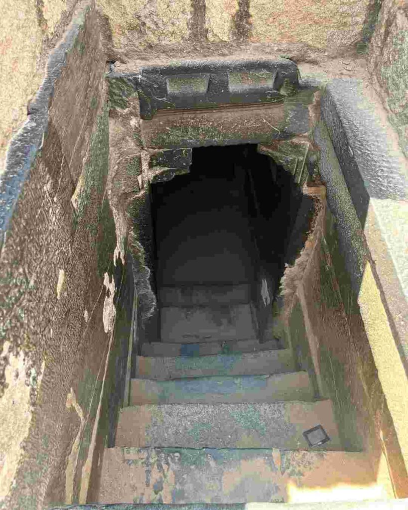 Entranceway to the Secret Underground Chamber