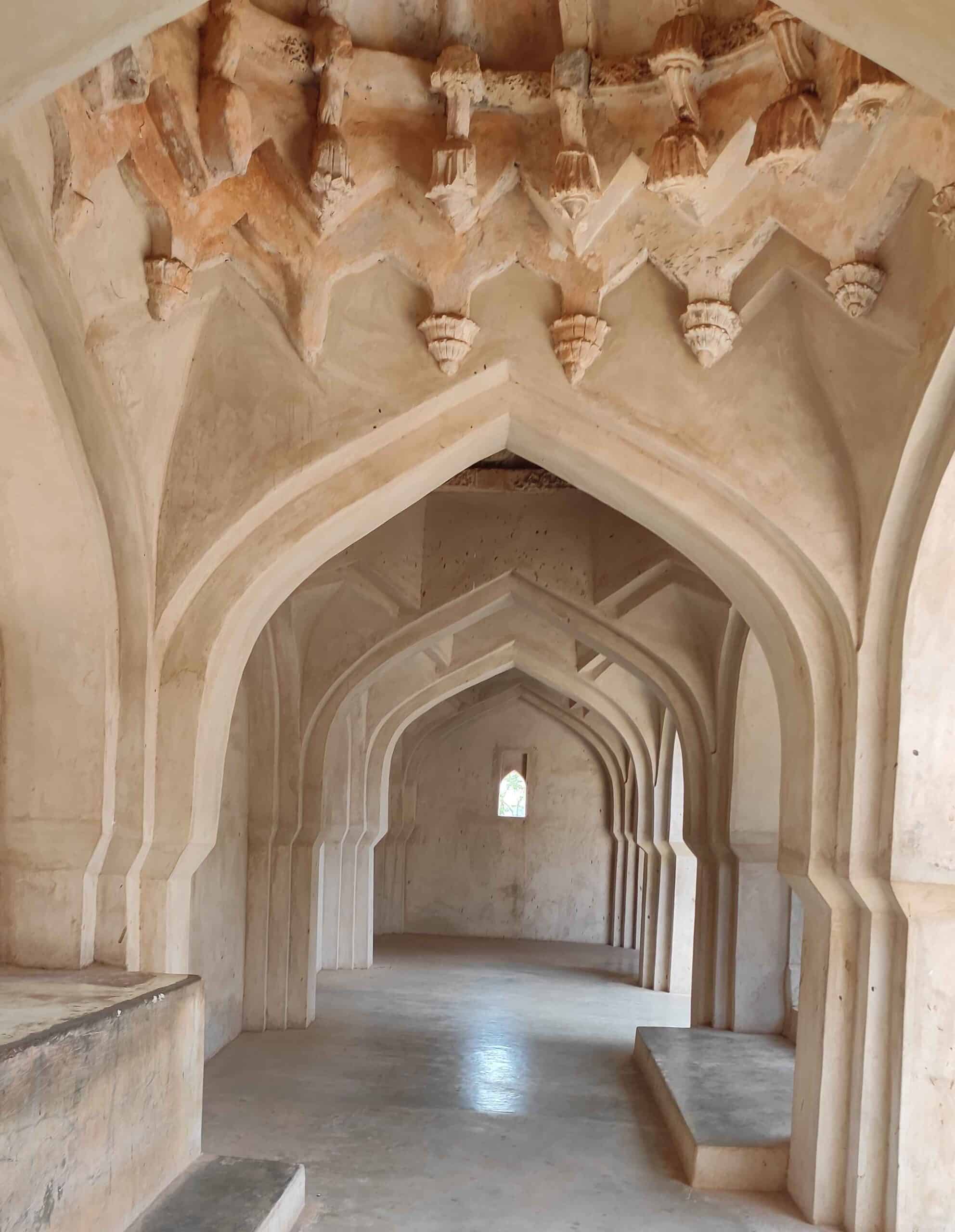 Inside view of the Bath of queen