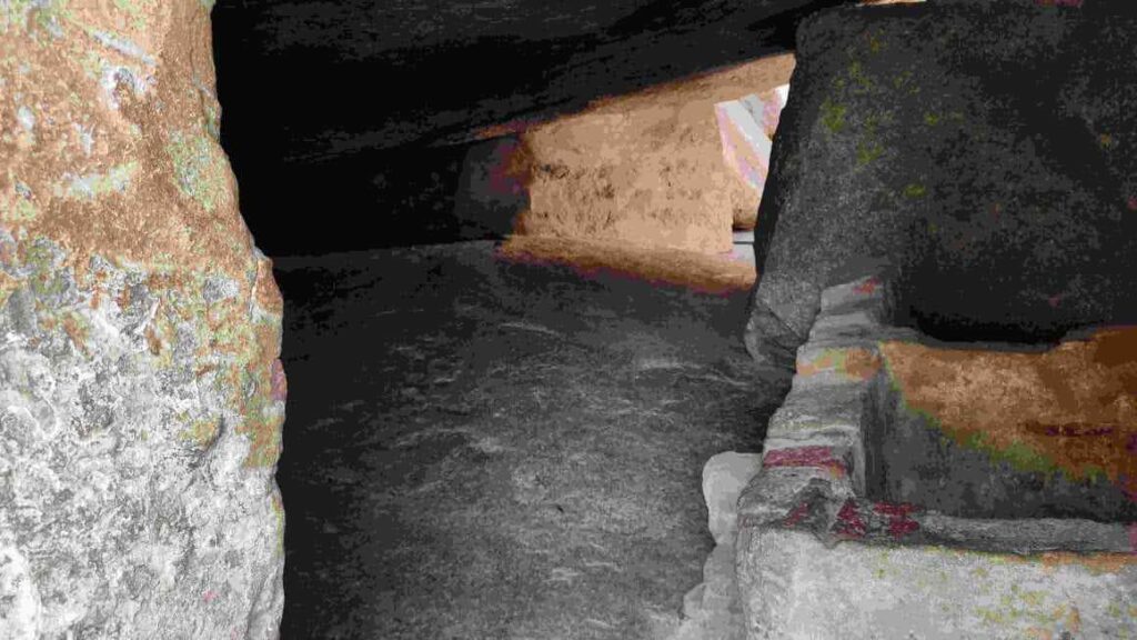 Interior view of the Sugriva Cave