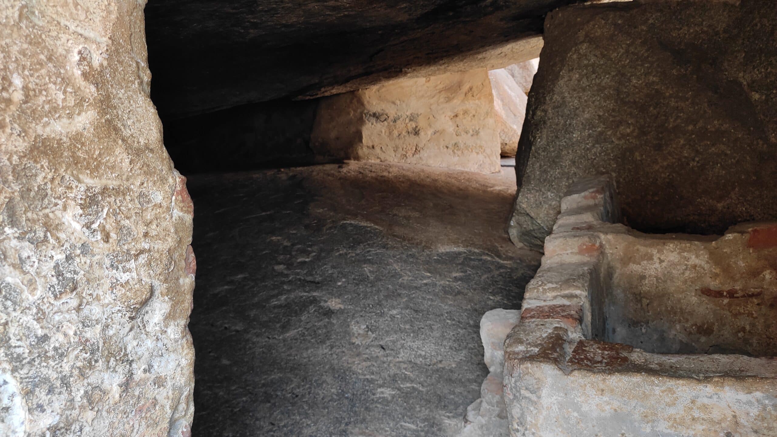 Interior view of the Sugriva Cave