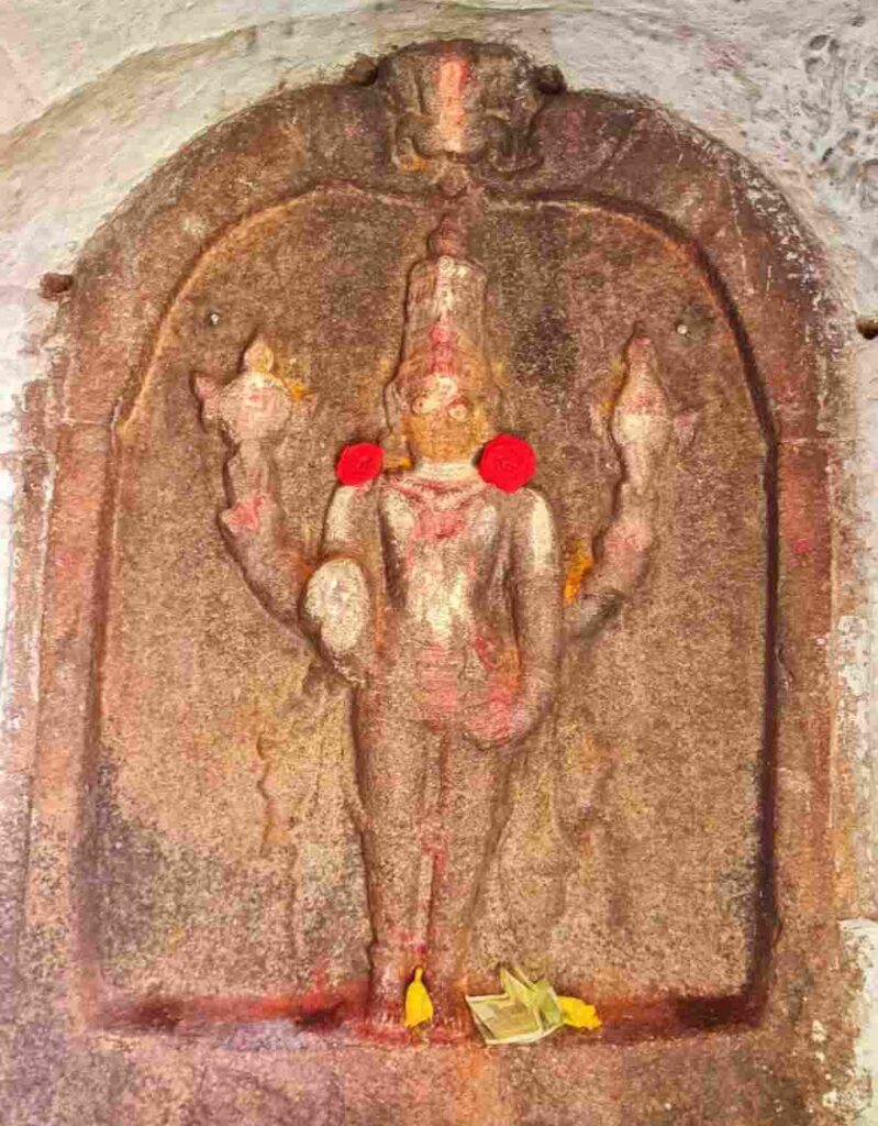 Lord Venkateswara in a Small Chamber
