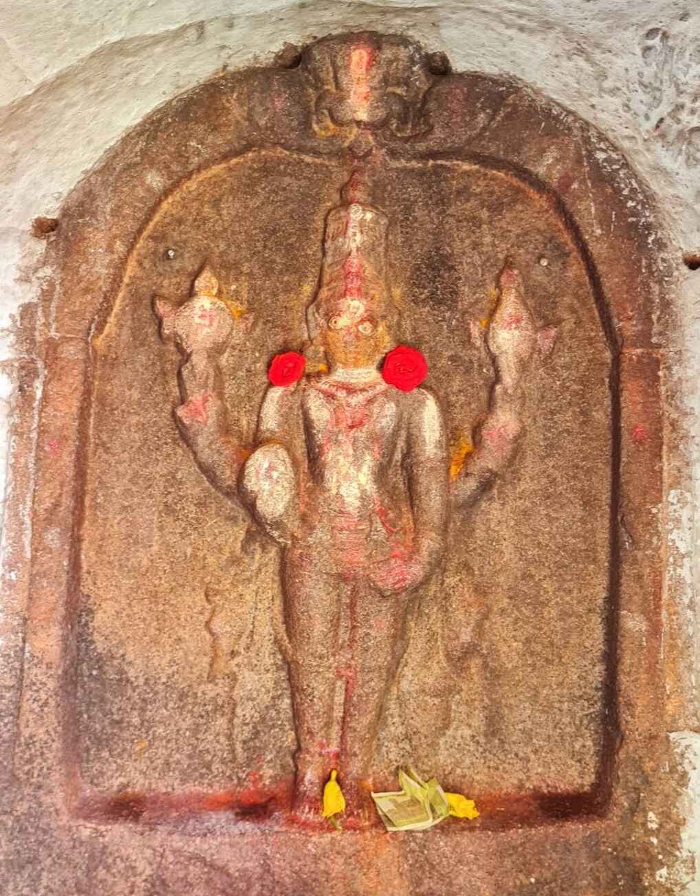 Lord Venkateswara in a Small Chamber