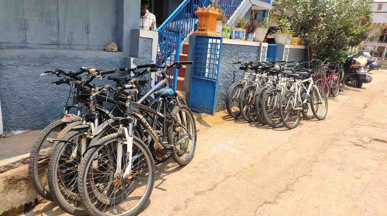 Nagaraj Bicycle for Rent: Near Virupaksha Temple, Hampi