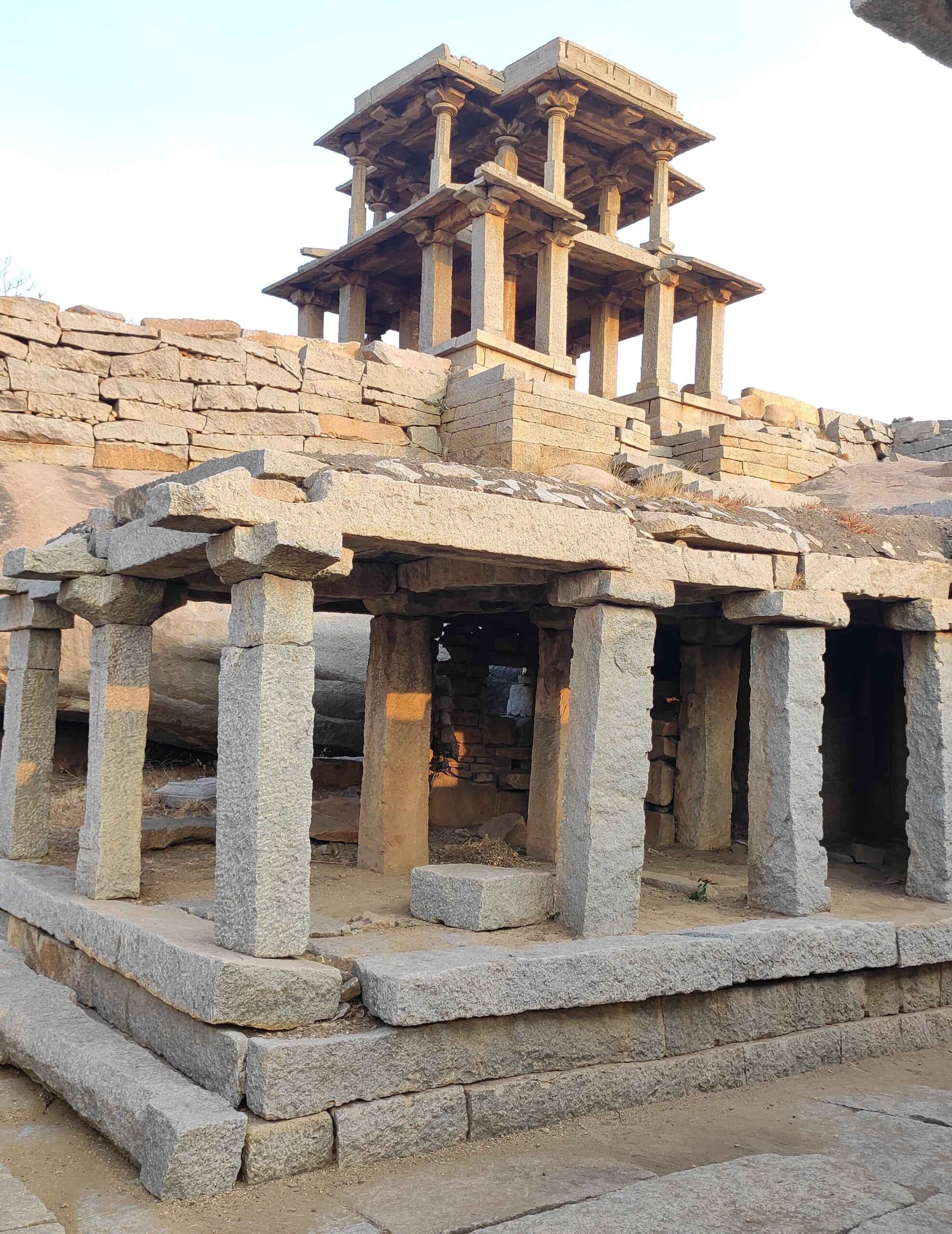 Two-storeyed gateway on the northeast side of the Narasimha Temple