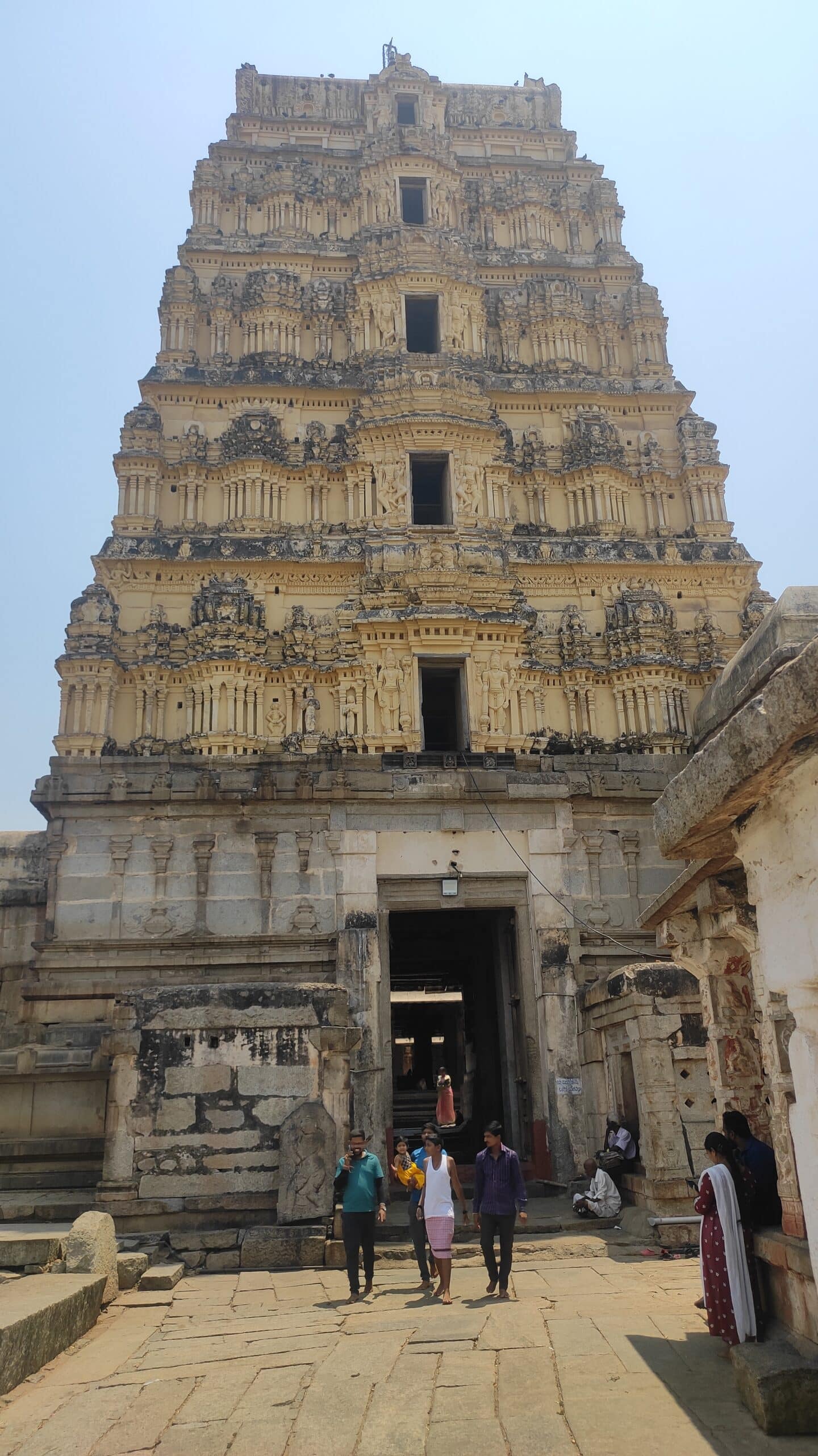 North Entrance Tower of Virupaksha Temple