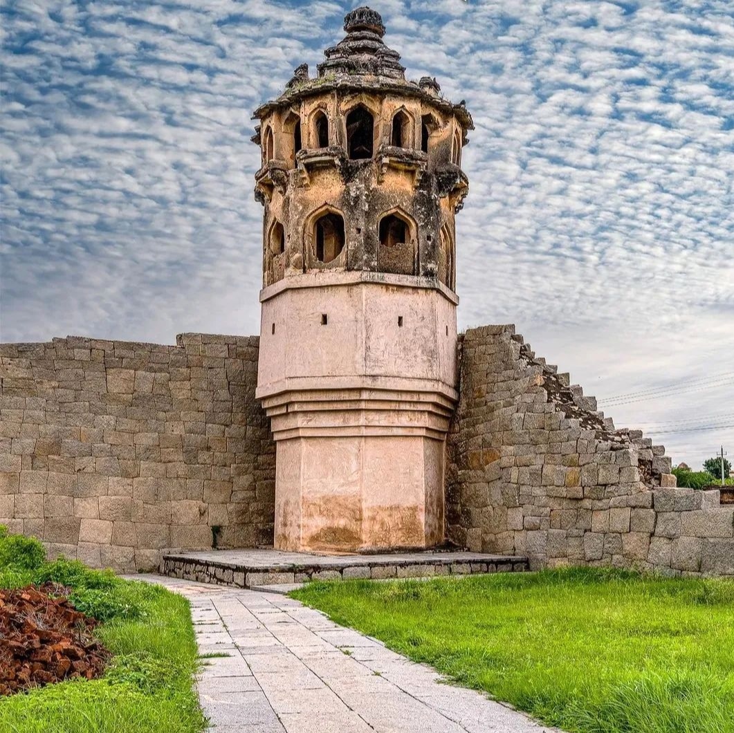 Octagonal Tower on the southeast side within the Zenana Enclosure