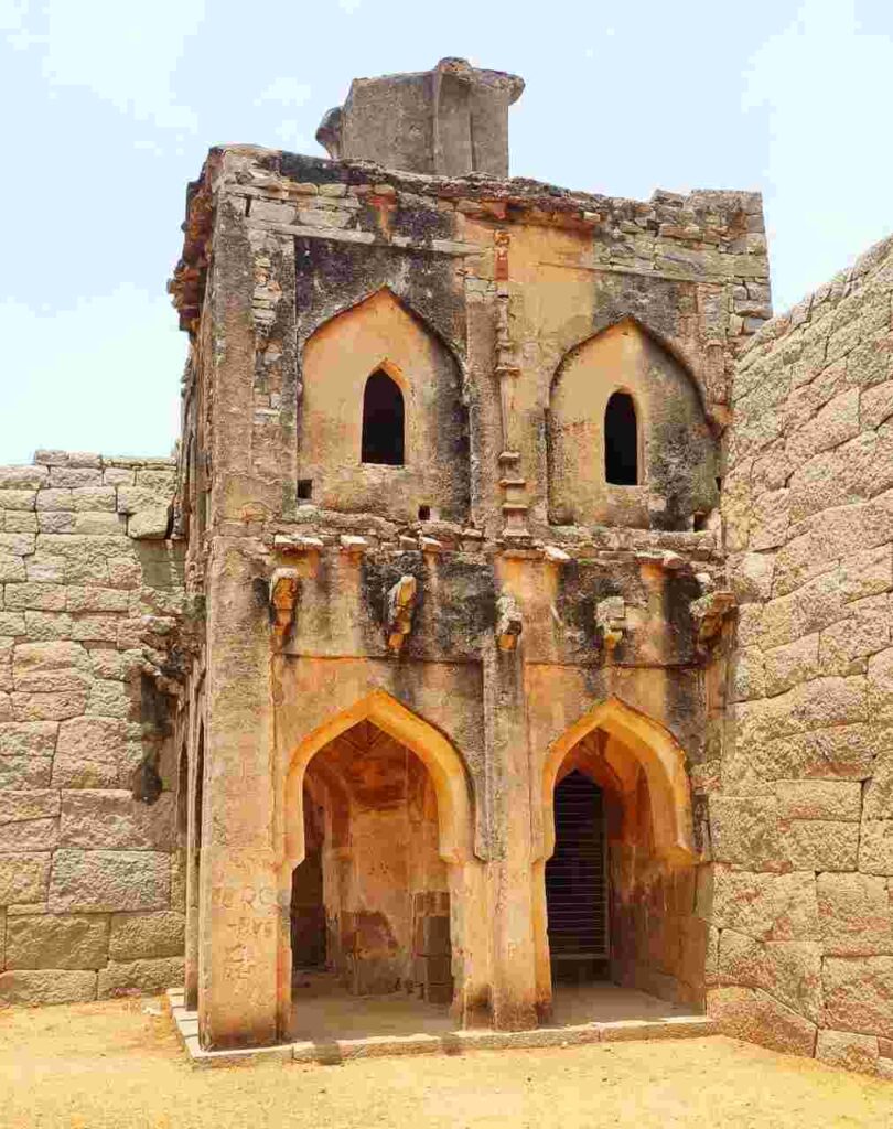 Square Tower on the northeast side within the Zenana Enclosure