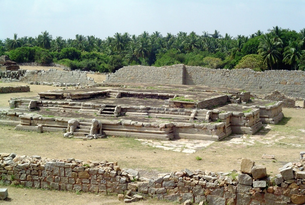 The basement of Sri Krishnadevaraya's Palace