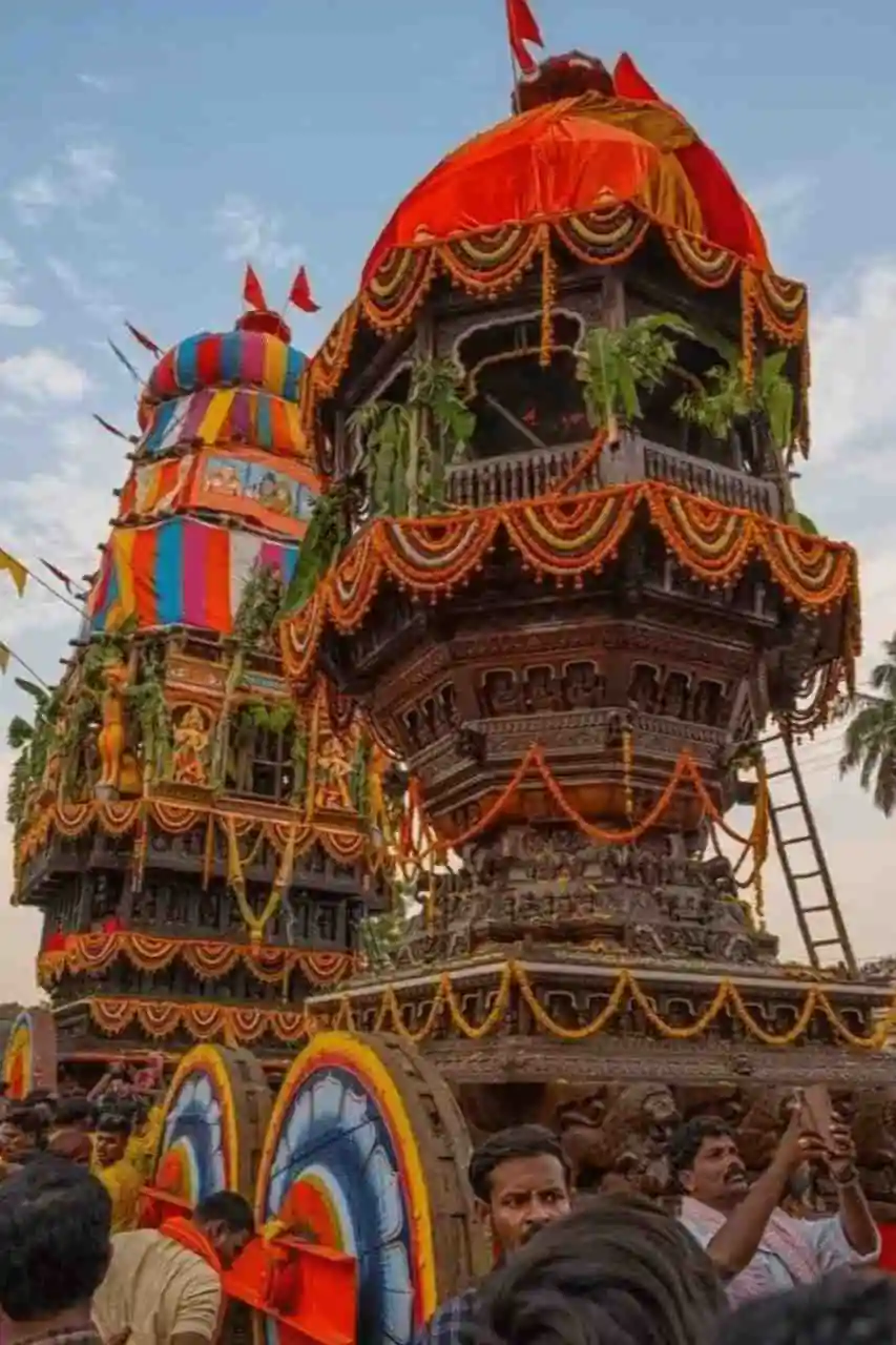 Chariots of Virupaksha and Chandramouleshwar