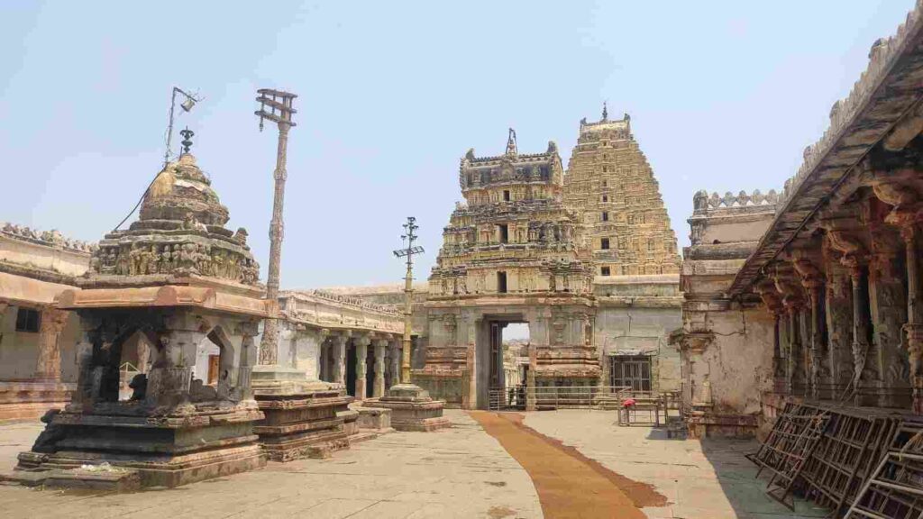 Virupaksha Temple Inside View-2