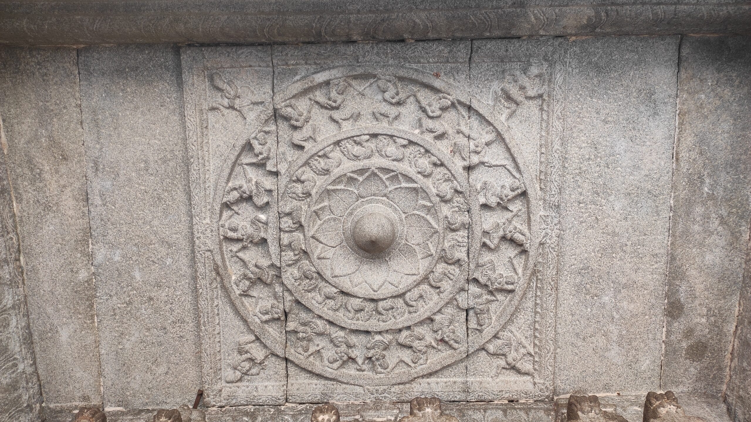 Carved Ceiling at Virupaksha Temple