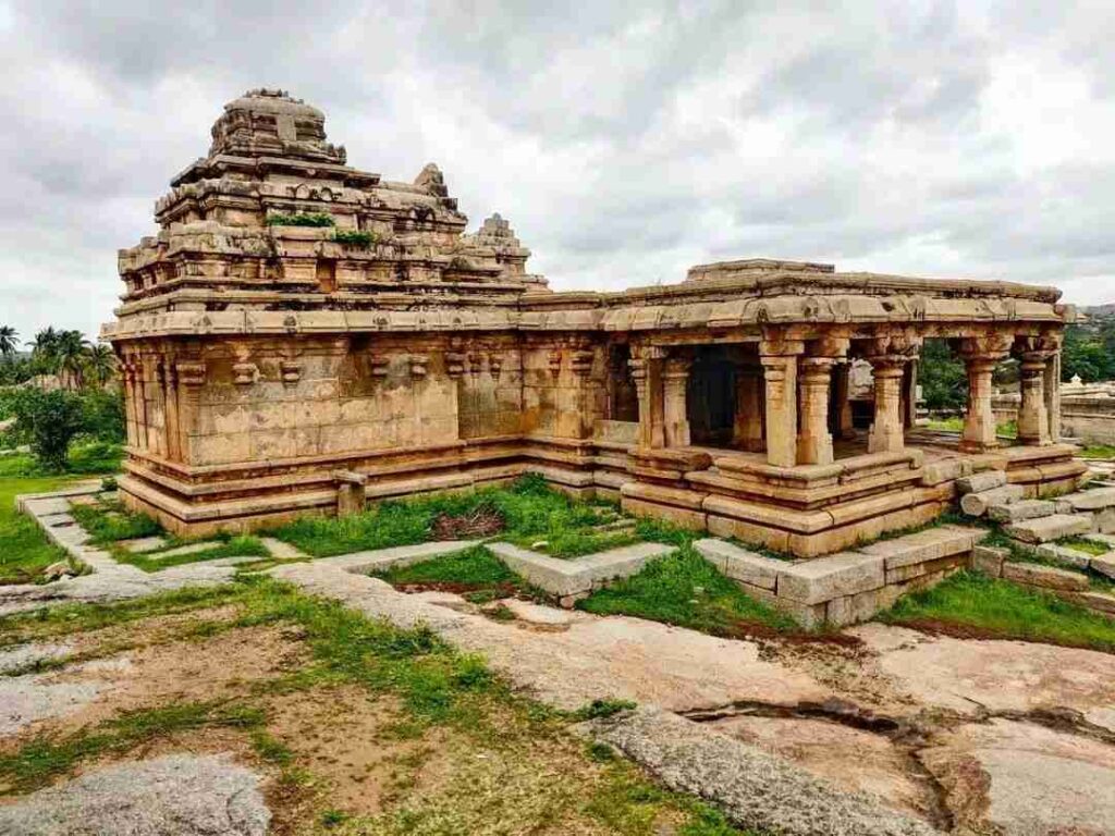 One of the old temple on Hemakuta Hill